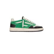 Groene Reptor Sneaker - 100% Leer Represent , Green , Heren