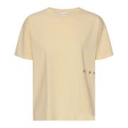 T-shirt Blanche , Beige , Dames