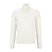 Zachte Gebreide Dolcevita in Cashmere Wol en Zijde Cashmere Company , ...