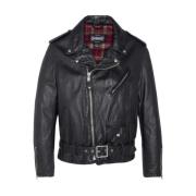 Vintage Perfecto Leren Jas Schott NYC , Black , Heren