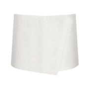 Witte Satijnen Rok Andamane , White , Dames