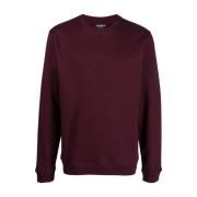 Bordeaux Crewneck Sweater Dondup , Red , Heren