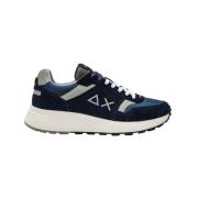 Blauwe Sneakers voor Heren Sun68 , Blue , Heren