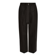 Stijlvolle zwarte broek voor vrouwen Woolrich , Black , Dames