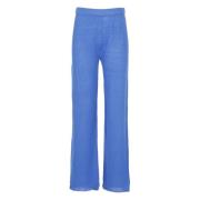 Wide Trousers Kangra , Blue , Dames