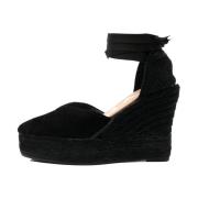 Wedges Manebí , Black , Dames