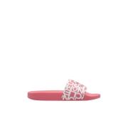 ‘Jeannie’ rubberen slides Moncler , Pink , Dames