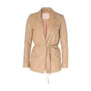 Koude Kameljas Twinset , Beige , Dames