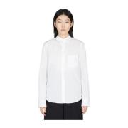 Betty Overhemd van Poplin Katoen Ann Demeulemeester , White , Dames