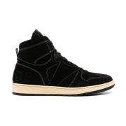 Rhecess High Suede Sneakers Rhude , Black , Heren