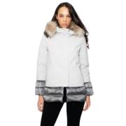 Winterlicht Stormjas RRD , White , Dames