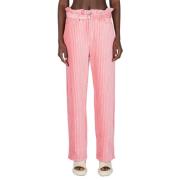 Rechte Broek Simon Miller , Pink , Dames