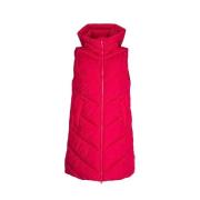 Rode Tango Synthetische Jas voor Dames Save The Duck , Red , Dames