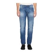 Slim-Fit Stijlvolle Jeans Dondup , Blue , Heren