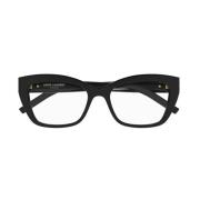 SL M117 Cat-Eye Zonnebril Saint Laurent , Black , Dames