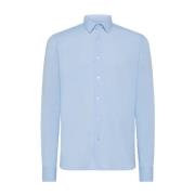 Casual Jacquard Oxford Overhemd voor Heren RRD , Blue , Heren