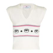 Vests Chiara Ferragni Collection , White , Dames