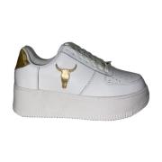 Dames Bianca Contrast Logo Sneakers - Maat 40 Windsor Smith , White , ...