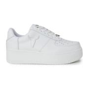 Leren Dames Sneakers - Maat 41 Windsor Smith , White , Dames