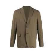 Klassieke Katoenen Blazer met Inkeping Revers Acne Studios , Green , H...