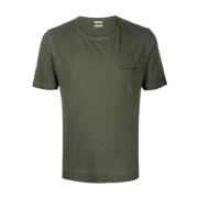 Panarea J0019 T-Shirt Massimo Alba , Green , Heren