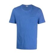 Stijlvol T-shirt voor moderne man Massimo Alba , Blue , Heren