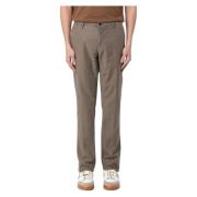 Slacks Broek Incotex , Brown , Heren