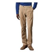 Comfortabele Corduroy Broek Massimo Alba , Beige , Heren