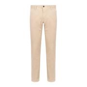 Beige Chino's voor Heren Incotex , Beige , Heren