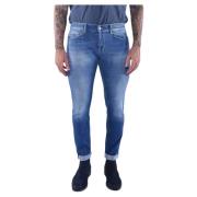 Skinny Denim Jeans voor Heren Dondup , Blue , Heren