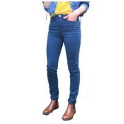 Slim Fit Claire Broek Denim Studio , Blue , Dames