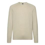 Katoenen, Zijden en Kasjmier Crew Neck Trui Boggi Milano , Beige , Her...