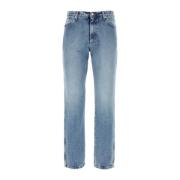 Klassieke Denim Jeans Bally , Blue , Heren