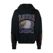 Zwarte Screaming Eagle Sweaters Rhude , Black , Heren