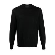 Zwarte Sweaters voor Heren Neil Barrett , Black , Heren