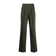 Straight Trousers Giuliva Heritage , Green , Heren