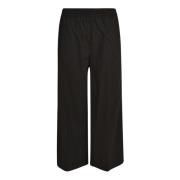 Wide Trousers P.a.r.o.s.h. , Black , Dames