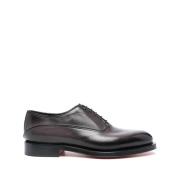 Leren Oxford Schoenen Santoni , Gray , Heren