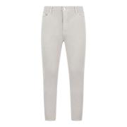 Slim Fit Corduroy Broek Department Five , White , Heren