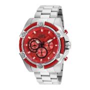 Bolt 25514 Heren Quartz Horloge - Rode Wijzerplaat Invicta Watches , G...