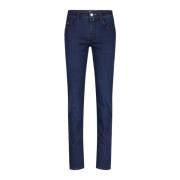 Slim-Fit Stretch Denim Jeans Tramarossa , Blue , Heren