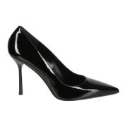 Zwarte Lakleren Pumps Sergio Levantesi , Black , Dames