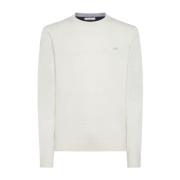 Stijlvolle Sweaters voor Mannen en Vrouwen Sun68 , White , Heren
