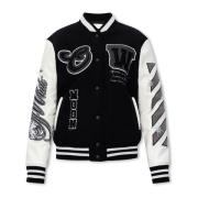 Bomberjack Off White , Black , Dames