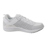 Authentieke Witte Polyester Adrian Sneakers Schoenen Plein Sport , Whi...