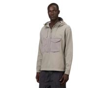 Granietgrijze Hoodie Ten C , Gray , Heren