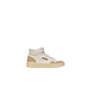 Vintage Mid-Top Sneakers Autry , White , Dames