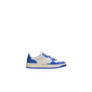 Leren Lage Sneakers Autry , Blue , Heren
