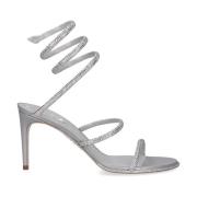 High Heel Sandals René Caovilla , Gray , Dames