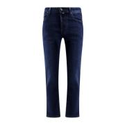 Blauwe Slim-fit Jeans voor Heren Jacob Cohën , Blue , Heren